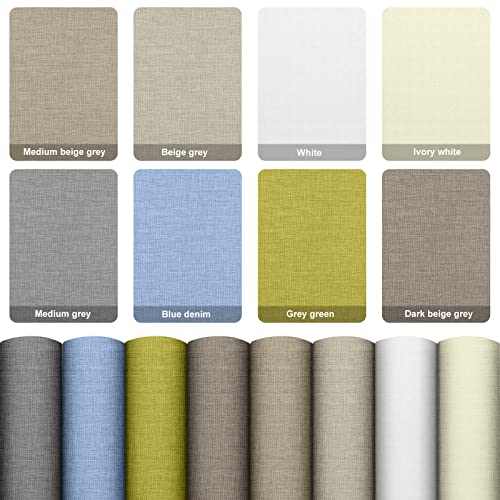 2 PCS Fabric Repair Patch - 8 x 11 inch Fabric Repair Tape Self-Adhesive Canvas Fabric Patches - Linen Fabric Patches for Furniture - Fabric Repair Kit for Couch,Sofas,Car Seats,Chairs Blue Denim