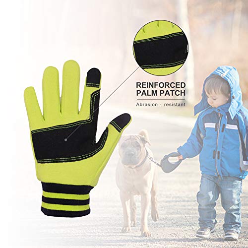 HANDLANDY Kids Gloves Winter Touchscreen Cycling Outdoors Sports Gloves for Boys Girls Toddler 2-13 Years
