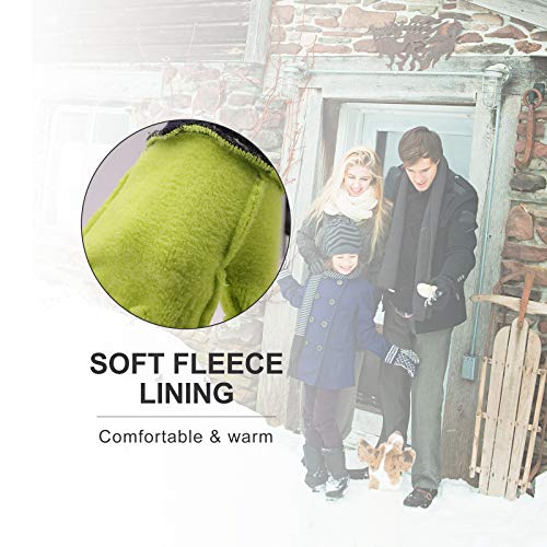 HANDLANDY Kids Gloves Winter Touchscreen Cycling Outdoors Sports Gloves for Boys Girls Toddler 2-13 Years