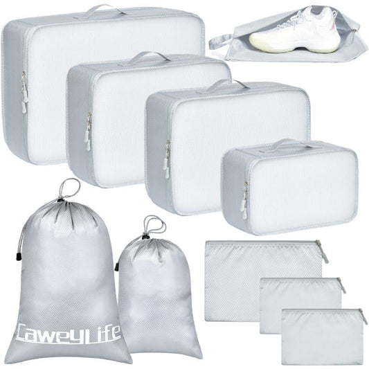 10-Piece Travel Packing Cubes Set: Organize Easily for Every Trip & Adventure