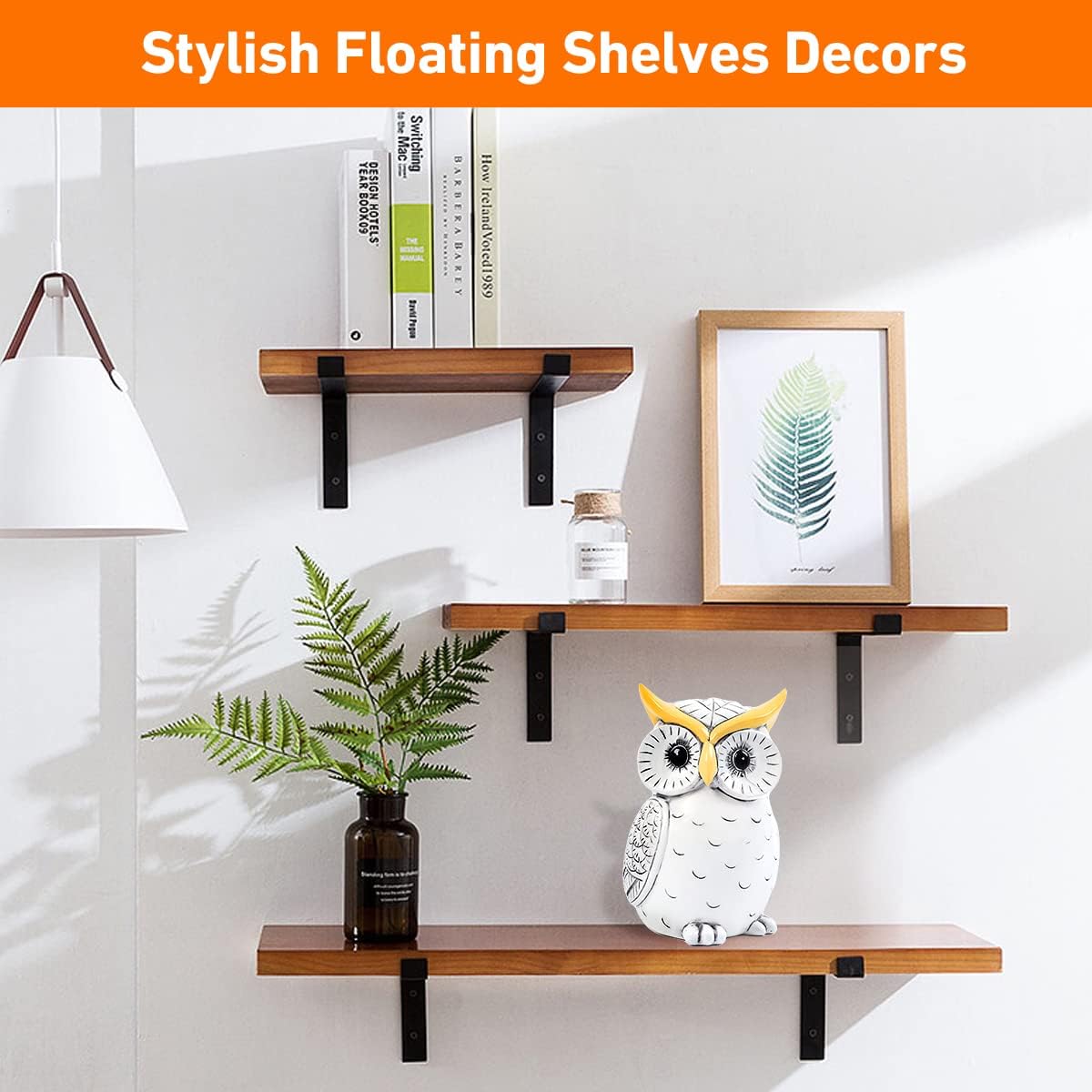 Magnetic Owl Statue for Home Decor Accents/Key Holder/Desk Organizer