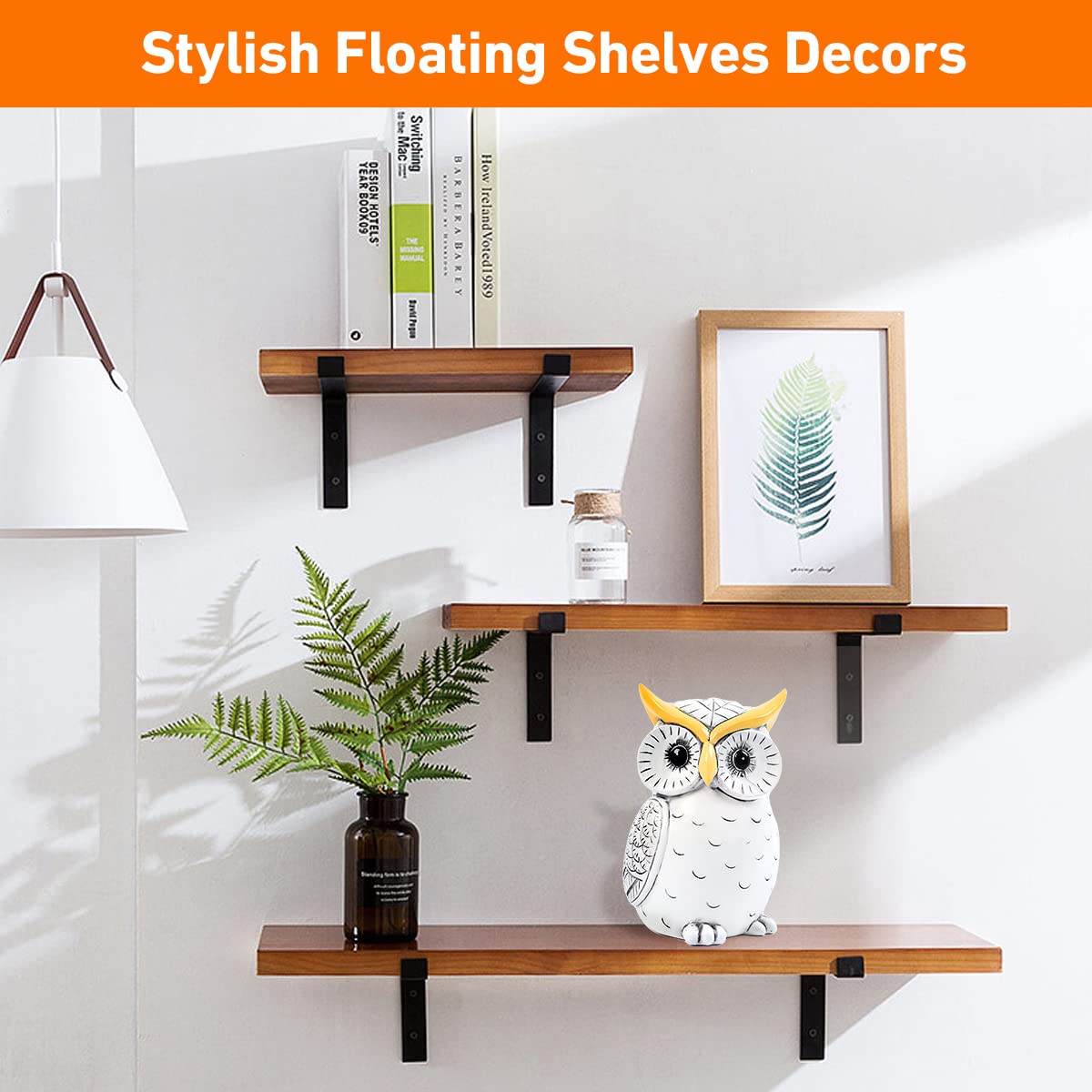 Magnetic Owl Statue for Home Decor Accents/Key Holder/Desk Organizer