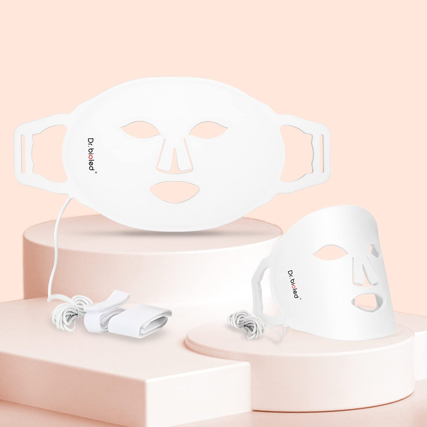 LED Face Mask Light Therapy: 7-Color Flexible Silicone Facial Rejuvenation Mask