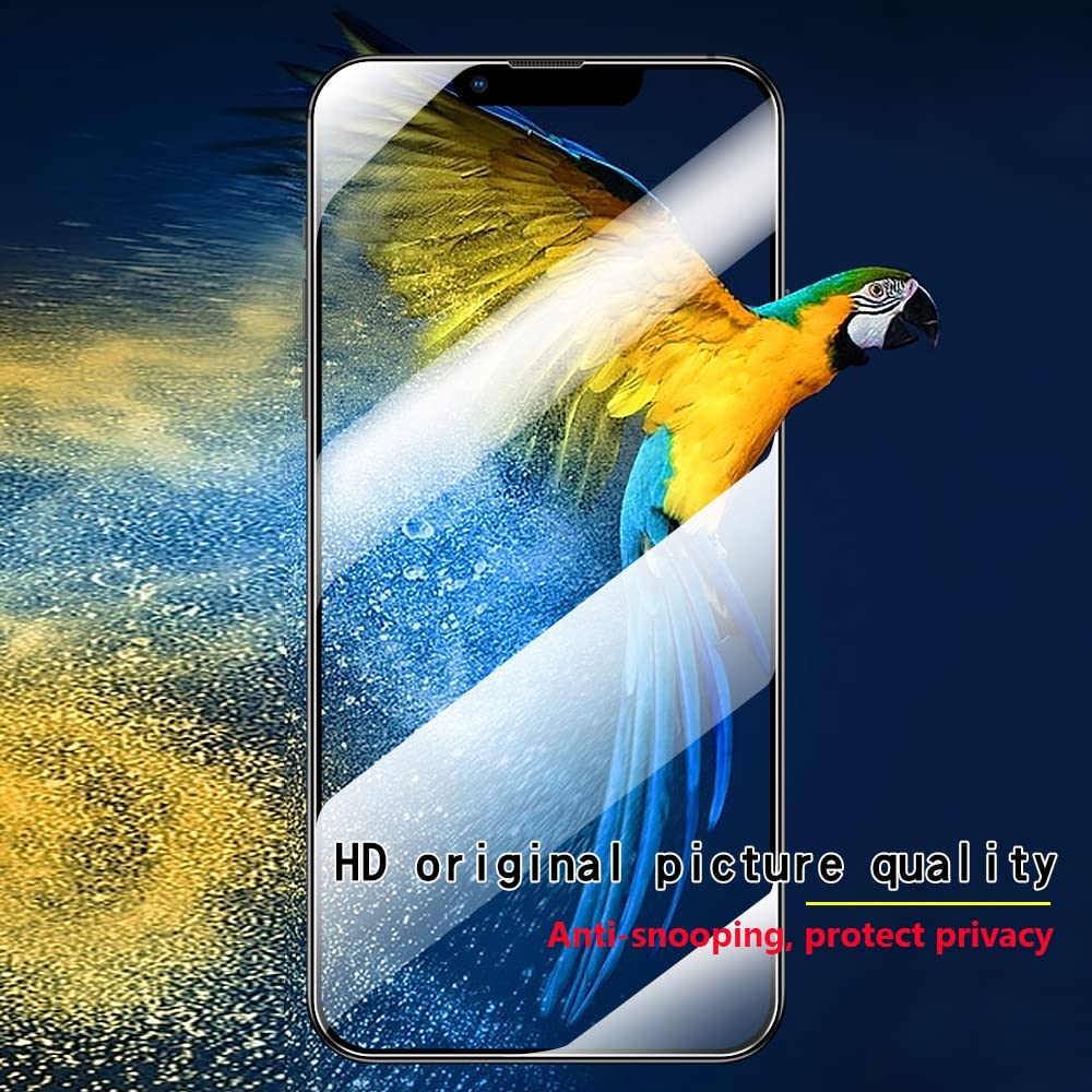 2pk iPhone 14 Pro Privacy Tempered Glass Screen Protector w/ Auto Alignment Kit