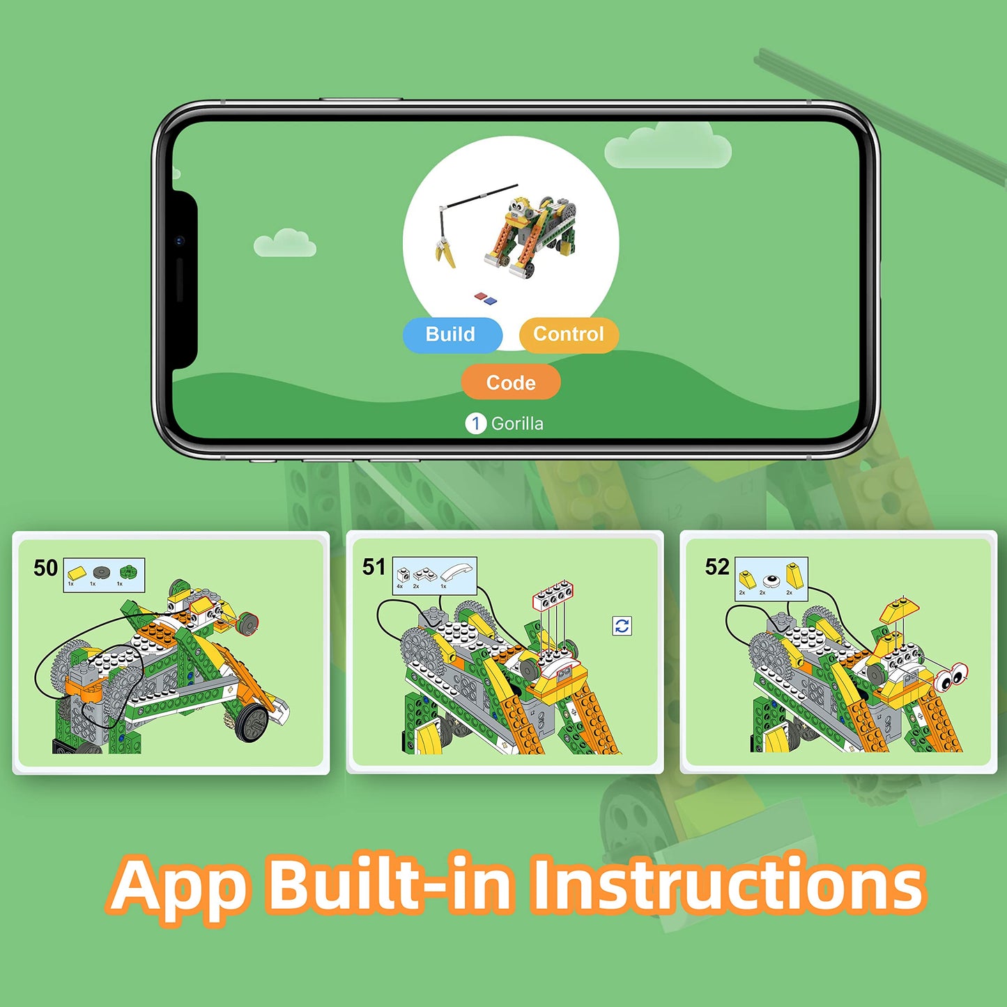 20-in-1 STEM Robot Building Kit for Kids: Coding & Creative Learning Toy