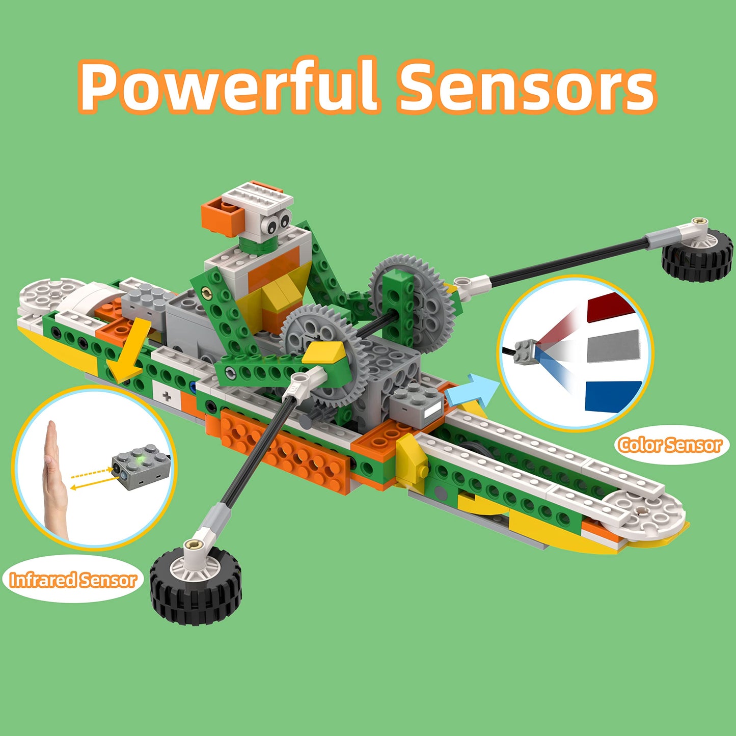 20-in-1 STEM Robot Building Kit for Kids: Coding & Creative Learning Toy