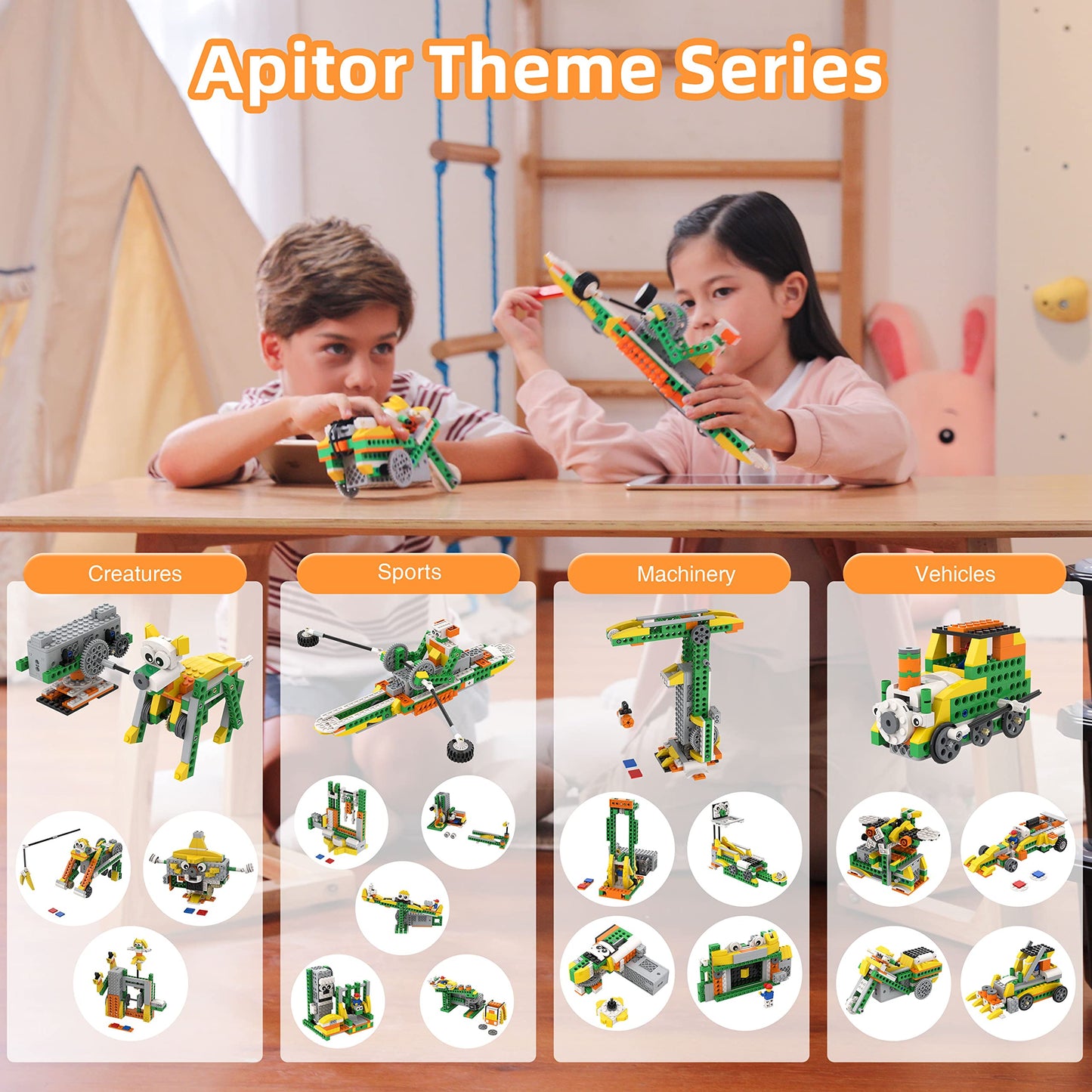 20-in-1 STEM Robot Building Kit for Kids: Coding & Creative Learning Toy