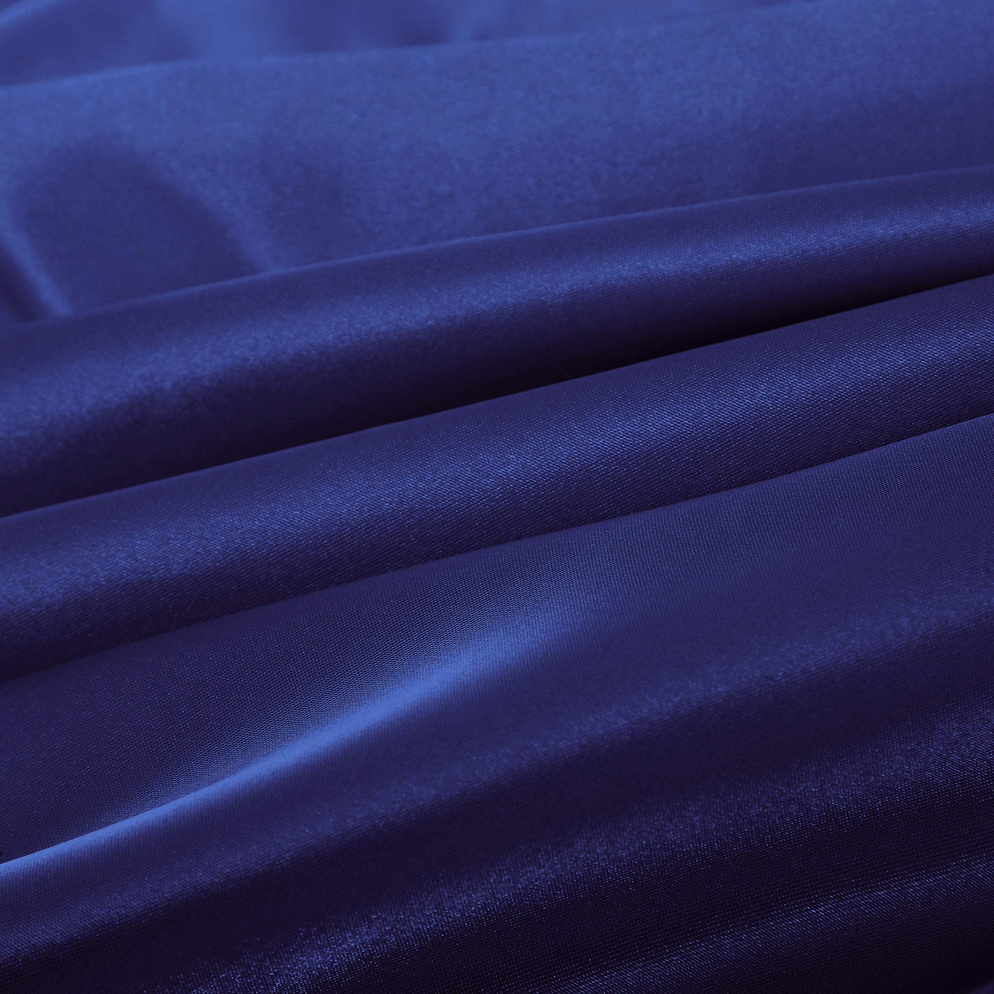20"x54" Navy Blue Super Soft Silky Satin Body Pillow Cover w/ Envelope Closure